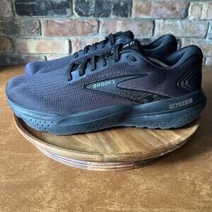 Brooks Glycerin 21 Triple Black Cushion Road Running Shoes Sneakers Men's 14